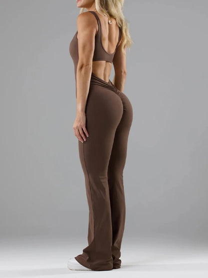 Viral Flare Jumpsuit